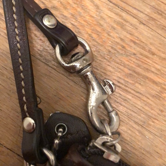 Brown Coach wristlet - Picture 3 of 7